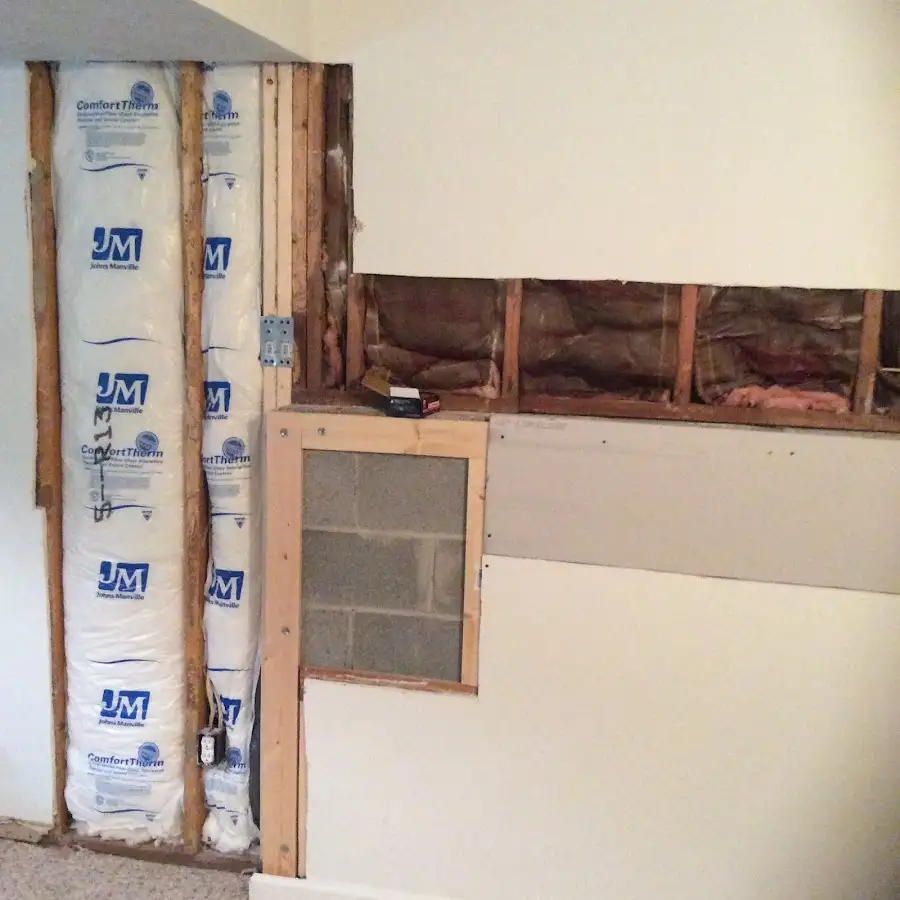 Wall insulation replacement during Odor Removal & Deodorization in Yonkers